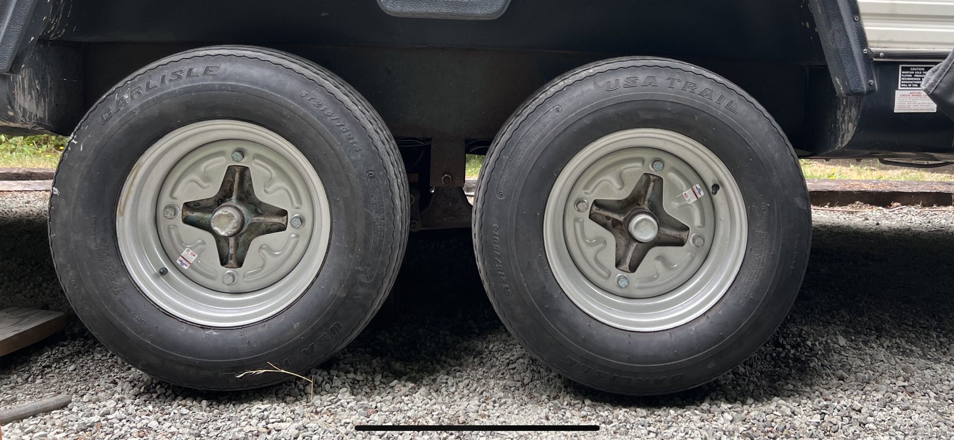 Brand New Vintage Dexter 14” Wheels With tires