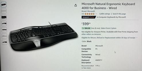 Microsoft Natural Keyboard