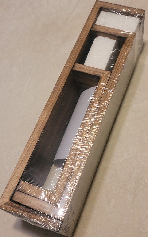 Shenzhen Wallis Trading Co. 3 Tier Wooden Wall Mount Floating Shelves -- Brown