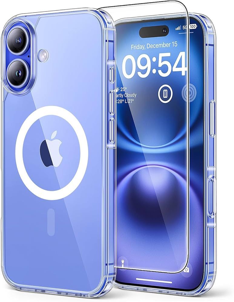 iPhone 16 Clear Magnetic Case