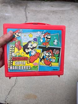 Vintage Mario launch box