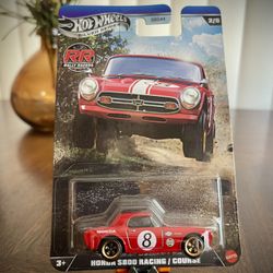 Hot Wheels Silver Series Honda S800 Racing/Course (Rally Racers)