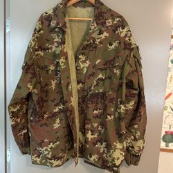 NATO Italia Military Camo Jacket 