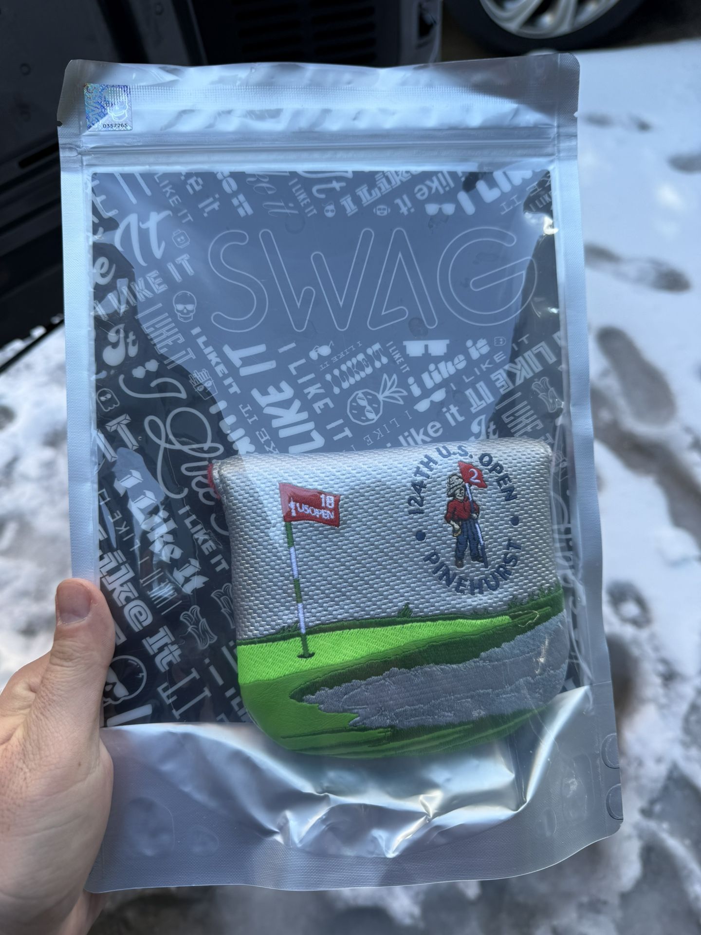 Limited edition SWAG Pinehurst US open Mallet Cover