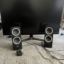 LG Ultra Gear 30 Inch Monitor W/ Logitech Speakers