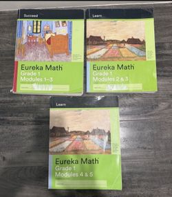 Eureka Math Workbooks 1st Grade $15 All Bc Writing In Them (pencil)