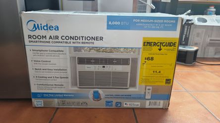 Midea 8000 BTU Room Air Conditioner