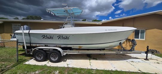 25ft Aquasport 550 hrs, 1987