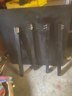 High table definitely scratched