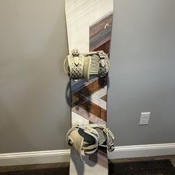 Head Fountain snow Board With Van Boots