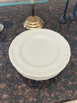 7pc Vintage French Country European Style Plates