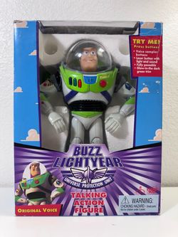 Toy Story Buzz Lightyear Ultimate Talking Action 1995 Thinkway figure