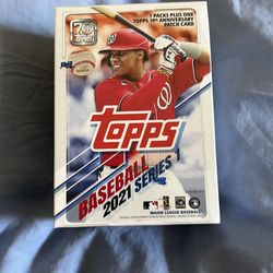 2021 Topps Blaster Box Baseball Cards 
