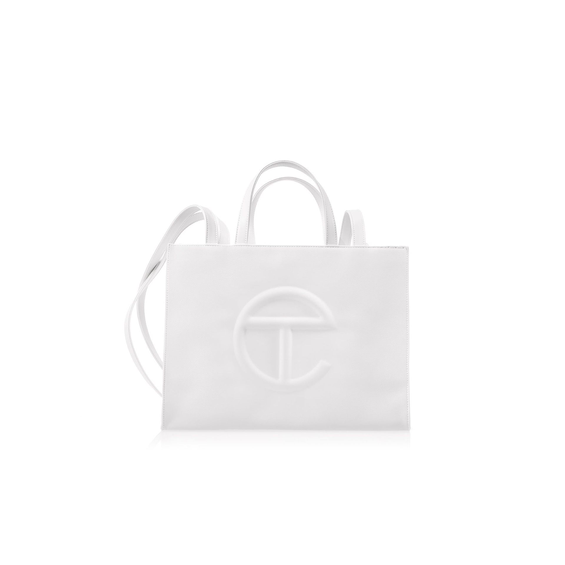 Telfar Medium Shopping bag - white