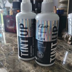 Kiss Jet Black Semi Permanent Hair Dye