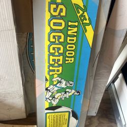 Indoor Soccer Arcade Video Game Marquee