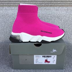 Balenciaga Speed Trainer Rose Hortensia for Sale in New York NY OfferUp