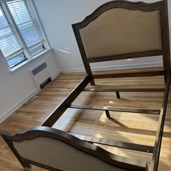 Queen Bed frame real wood