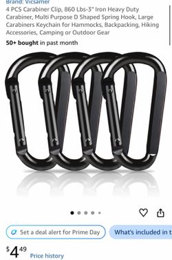 Large hooks/Carabiners Keychain