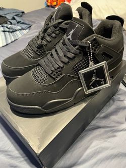 jordan 4 black cats size 9.5 brand new