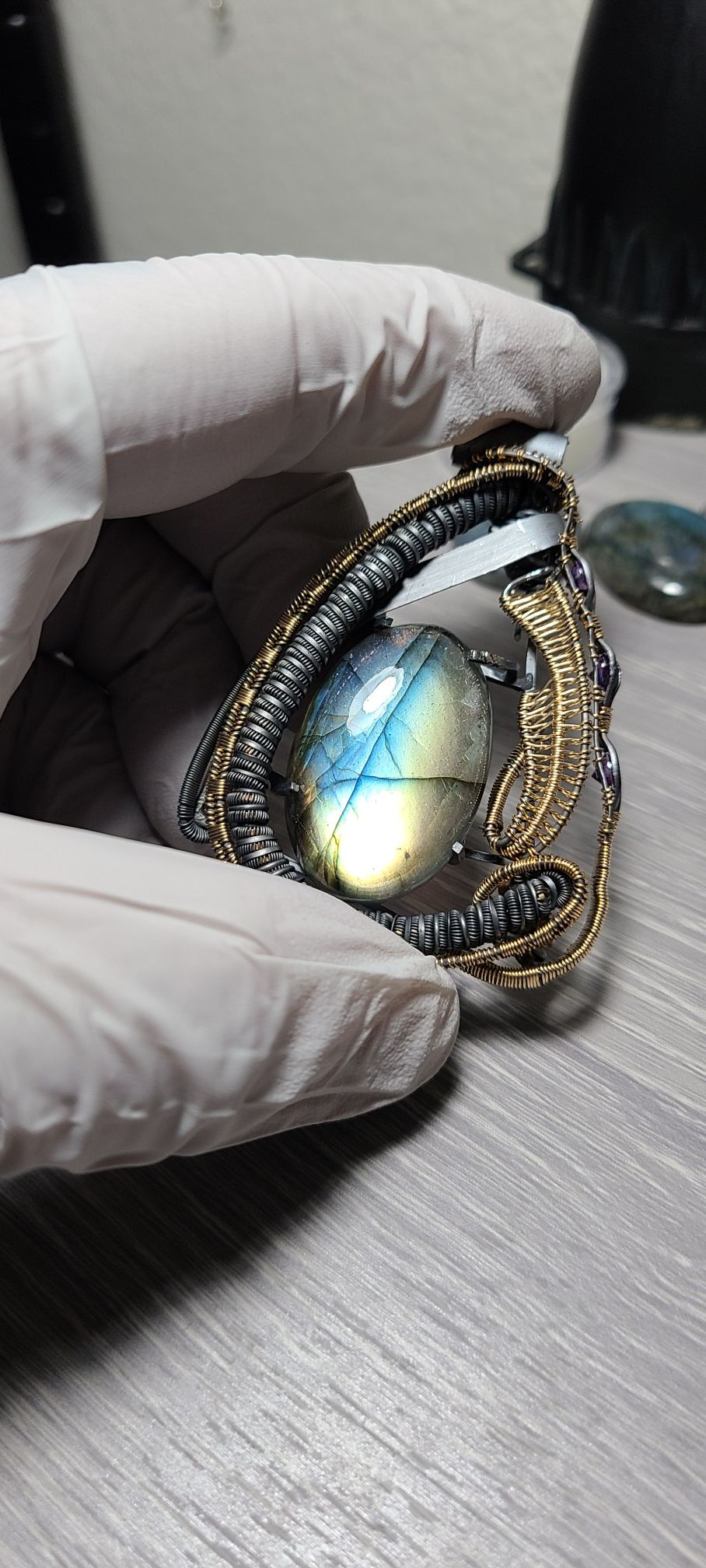 Labradorite wirewrap