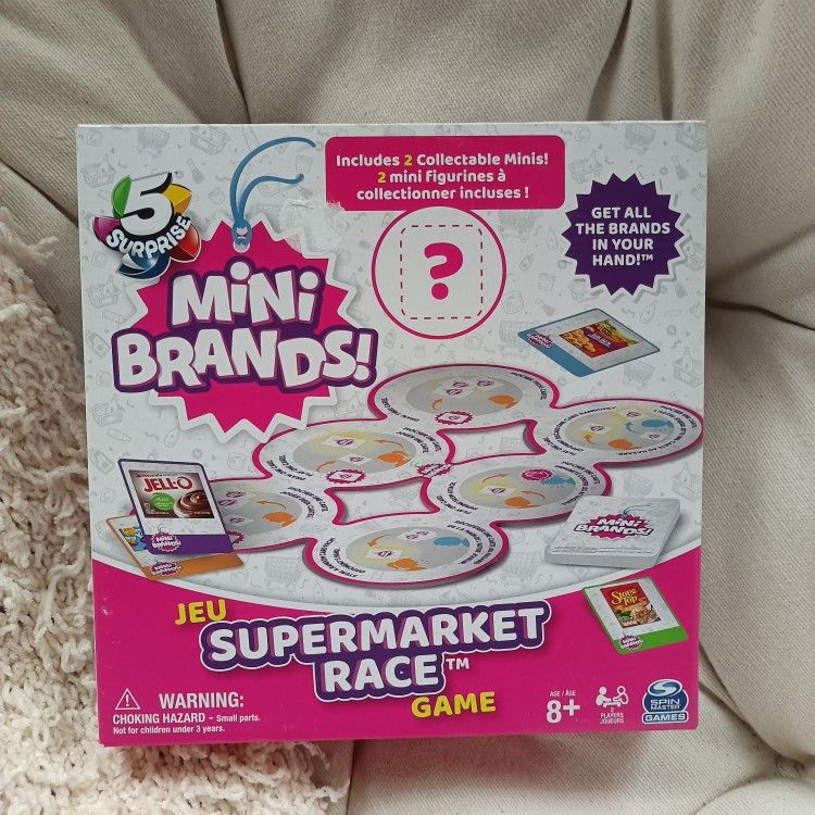 Mini Brands "Supermarket Race" Games
