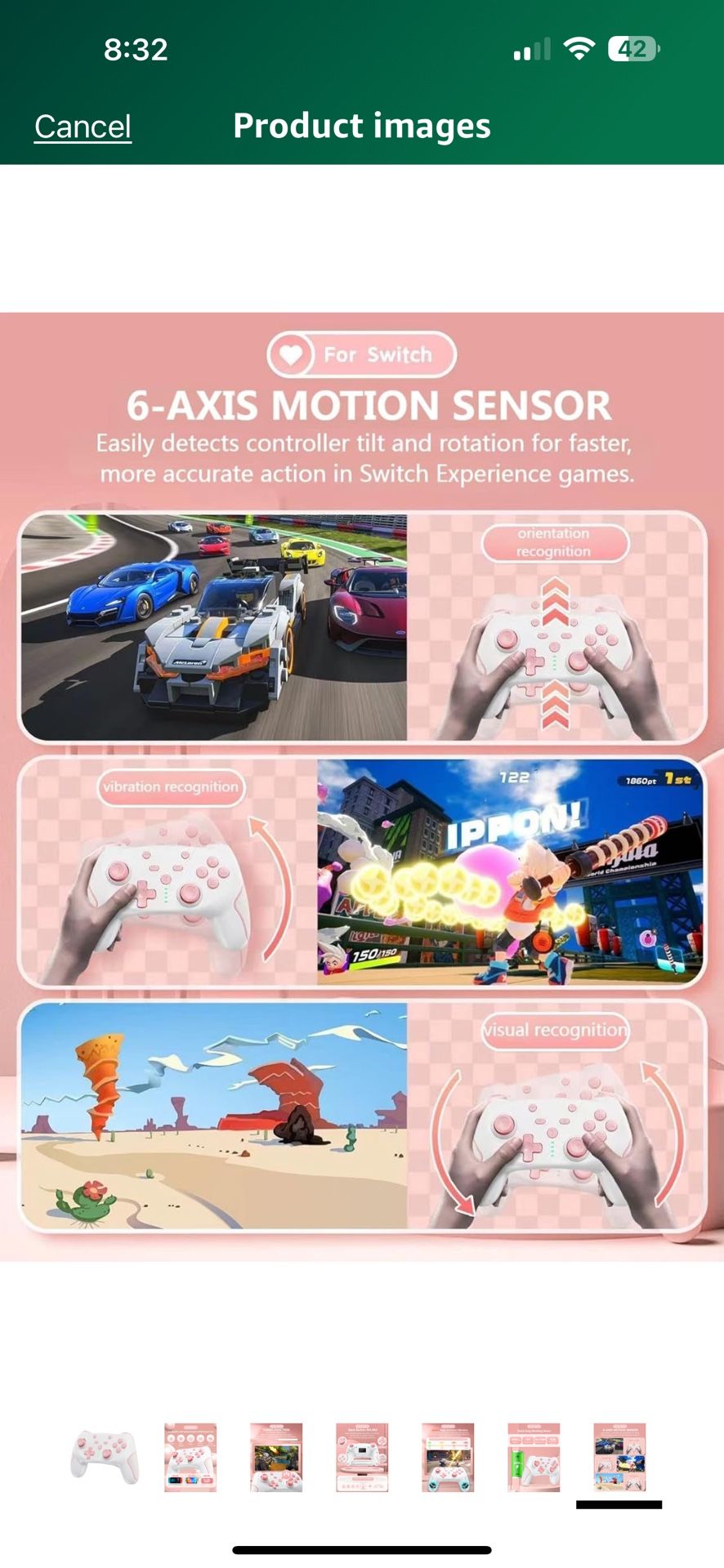 Matbip Wireless Pro Controller for Switch/Switch 2/Switch Lite/Switch OLED, wireless controller for switch with 2 back buttons, 3-level TURBO adjusta