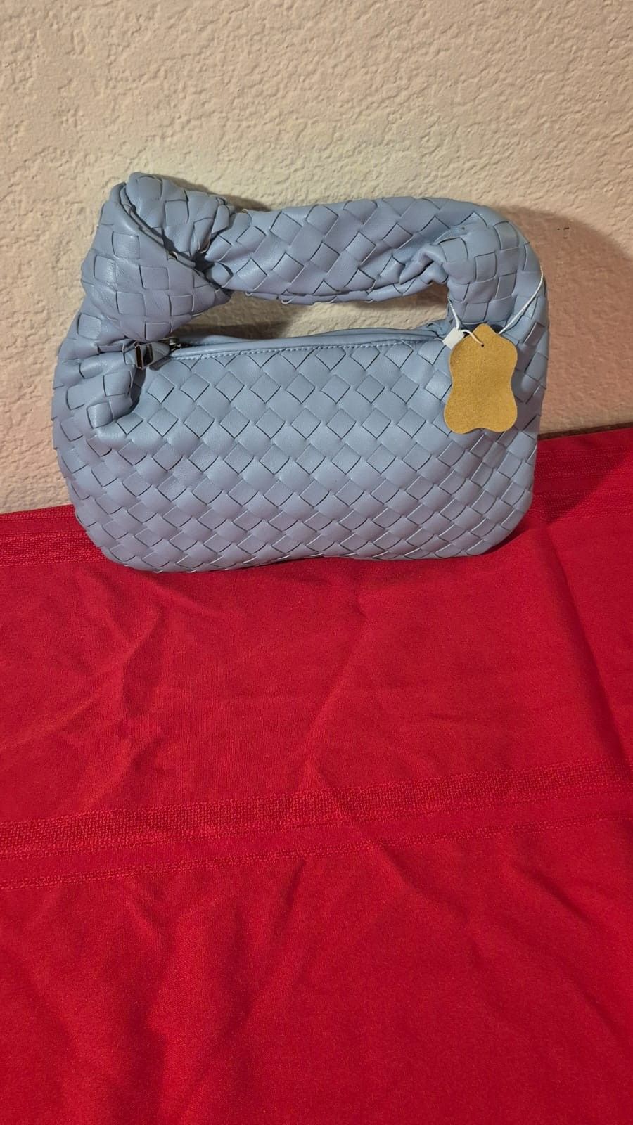 Blue Bag Leather 