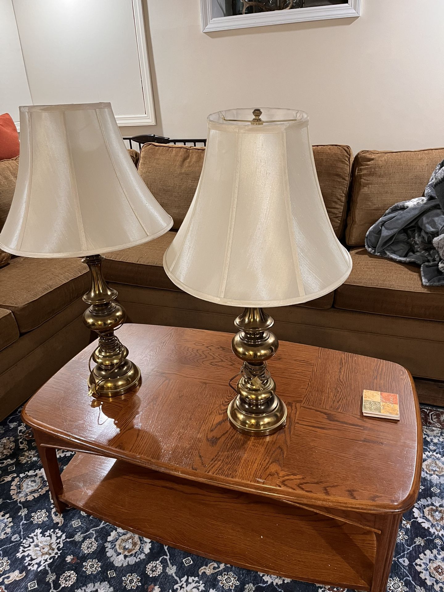 Brass Table Lamps