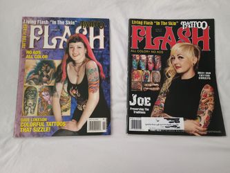 2 TATTOO FLASH MAGAZINES
STILL