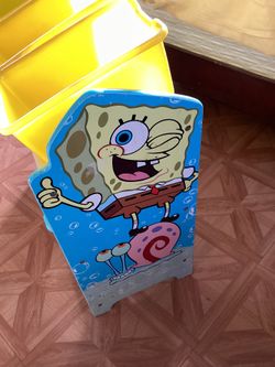 Vintage SpongeBob toy organizer for Sale in Riverside County CA