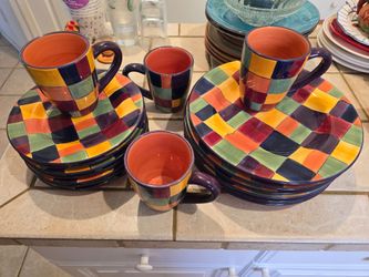 Southwest stoneware dishes