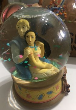 Pocahontas Disney globe