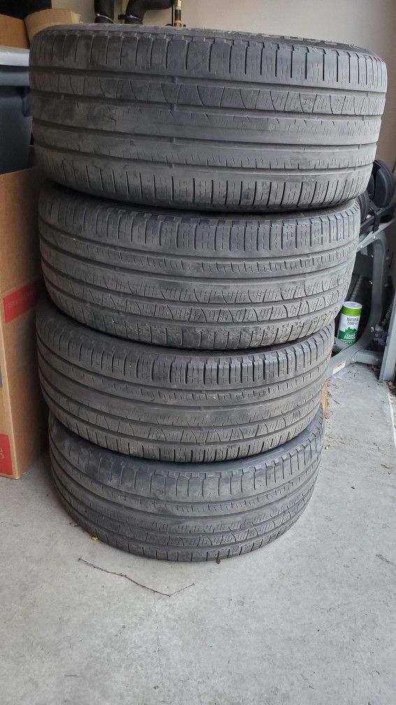 Tires Set Of 4 Used $20 Each. - FIRELLI 265/45/R20 Lease Approved