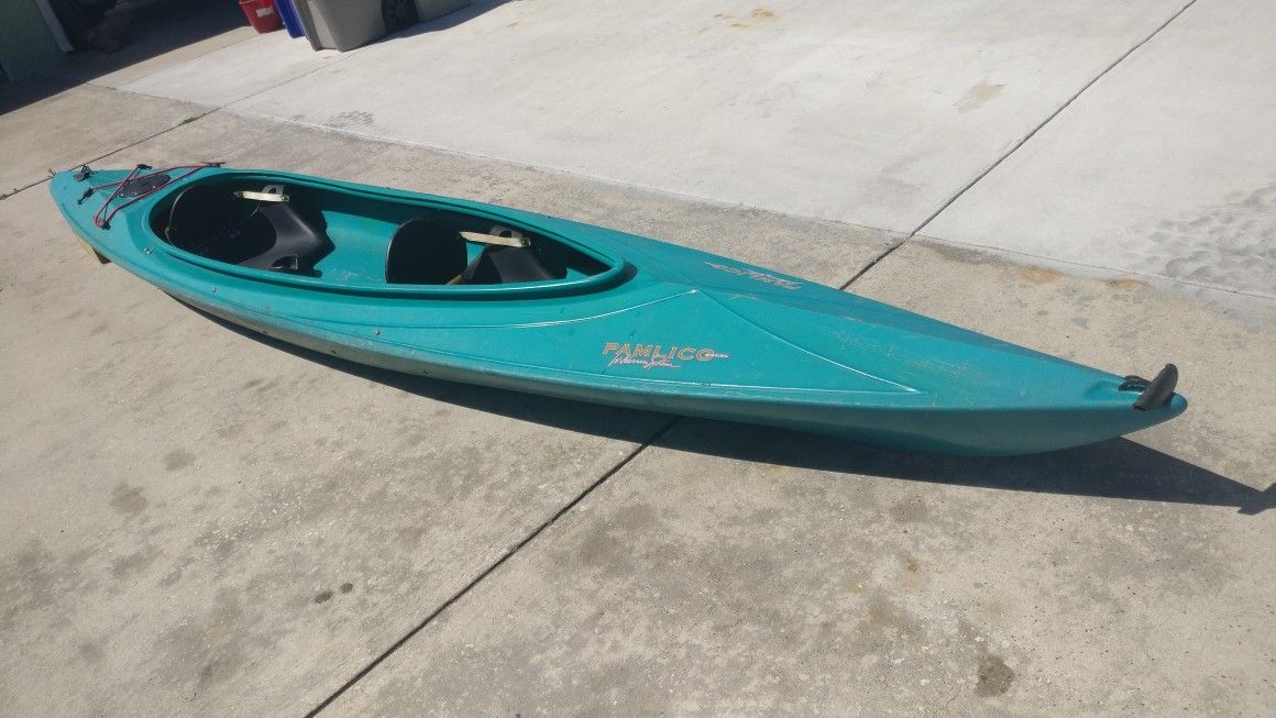 Pamlico excel Kayak wilderness system tandem boat