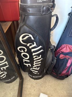 Callaway leather golf bag big bertha
