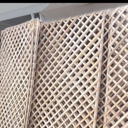 Exeldntes Rejillas Para Patio Y Jardín Miden 4x8 Pies Con Marco Muy Resistentes Magnificas Para Cercos Para Enredaderas  Las Tengo En El Centro 