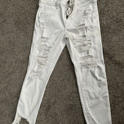White Jeans, American Eagle, Size 10 