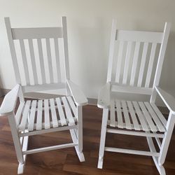 White Rocking Chairs Outdoor 