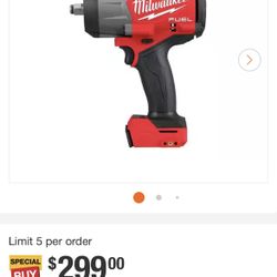 M18 High Torque 1/2 Impact Wrench New 