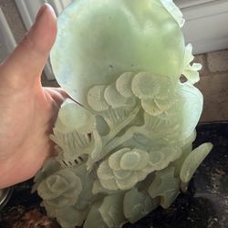 Antique Jade Figure 