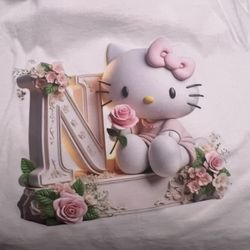 Hello Kitty Letter N 
