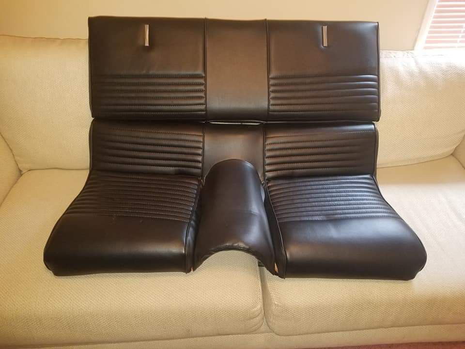 1967 mustang fastback seats & fold down