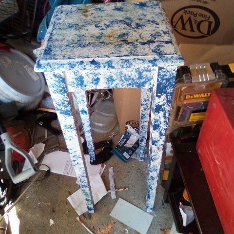 Table About 4 Feet High Very Nice