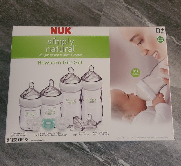 Nuk Newborn Baby Bottle Set 