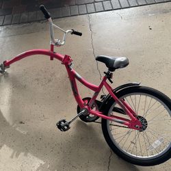 Kids Tag-Along Bike Attachment 