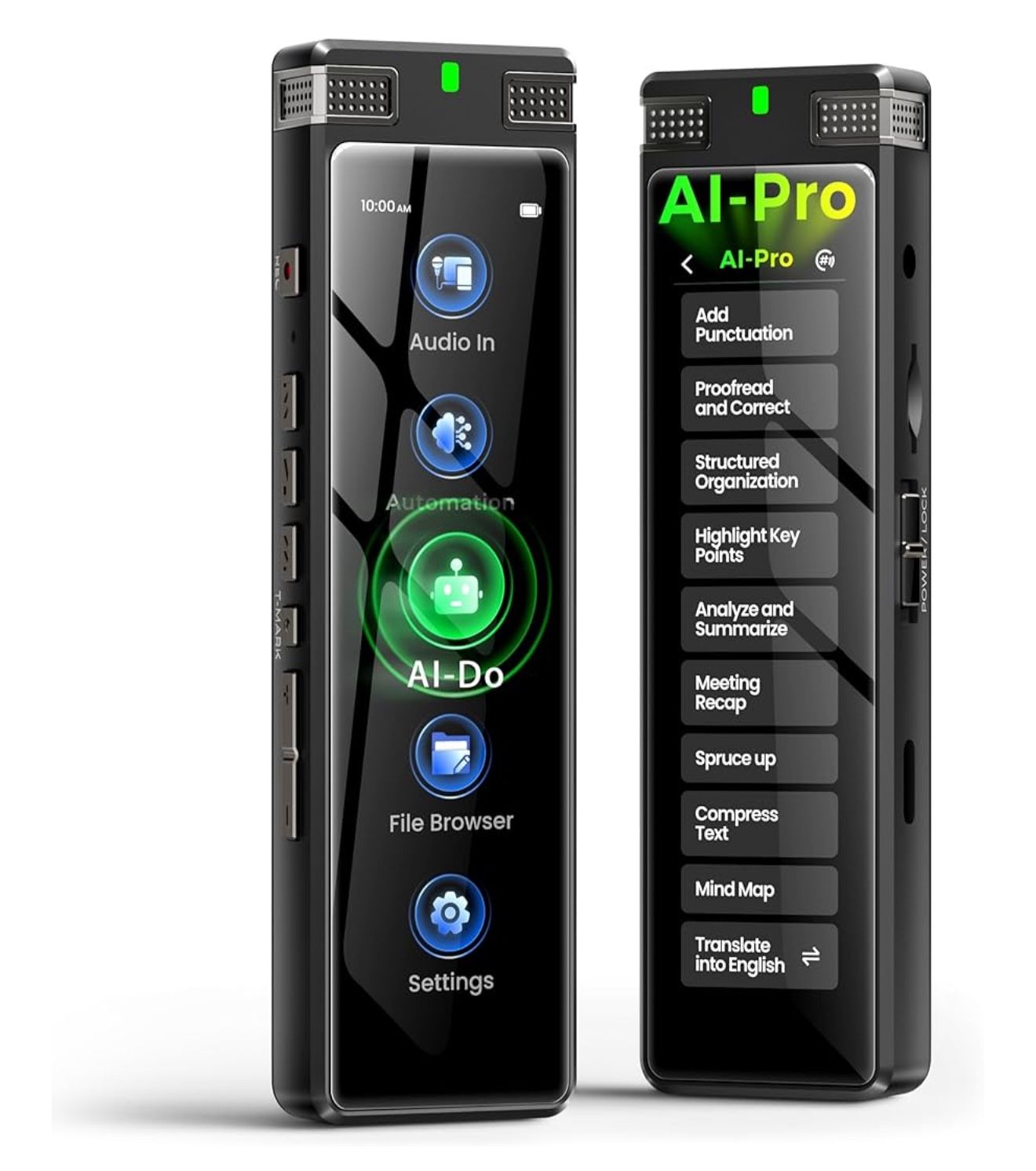 New! 136GB AI Voice Recorder, Digital Voice Recorder with Playback, Offline Transcribe and Online Summarize/Mindmap/Translation Base on AI Technology