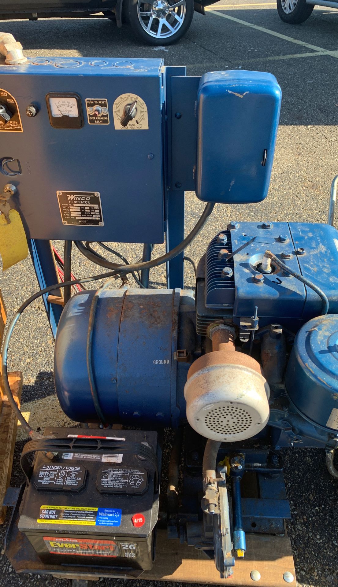Generator (natural gas, 10 hp)