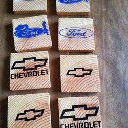Handmade Wooden Coasters. They Make Perfect Gifts 