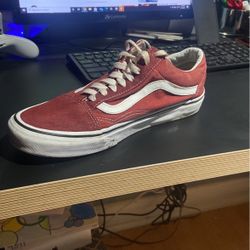 Burgundy Vans